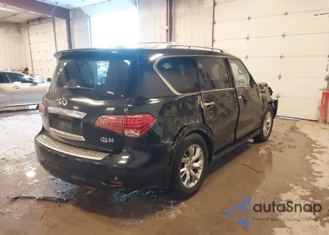 2012 Infiniti Qx56 from USA, damaged, VIN JN8AZ2NE9C9021234